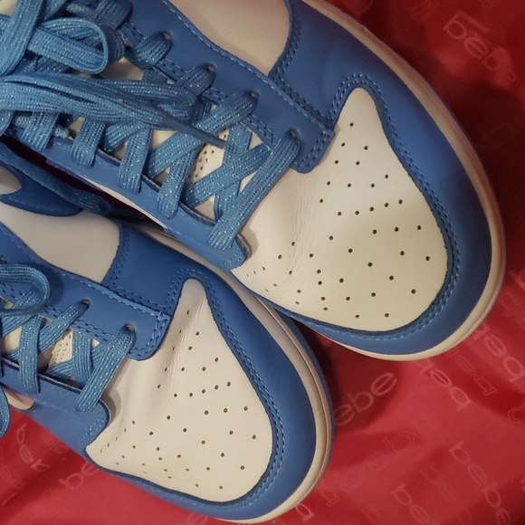 Nike dunk low blue and white colourway size 10 - Picture 5 of 8